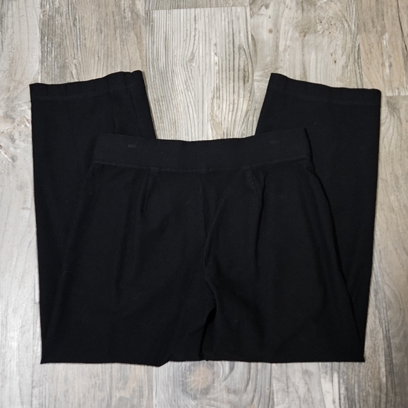 Eileen Fisher knit cropped pants size petite small - Picture 2 of 9